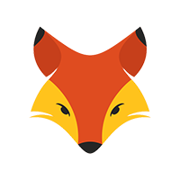 Wild Fox Painting Logo